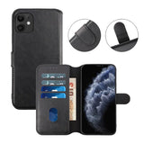 Rvelon iPhone 11 Etui Detachable Wallet Case Svart