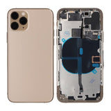 iPhone 11 Pro Bakside med Komplett Ramme Premium - Gull