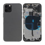 iPhone 11 Pro bakside med komplett OEM-ramme - svart