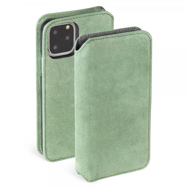 Krusell iPhone 11 Pro Etui Broby PhoneWallet Olive
