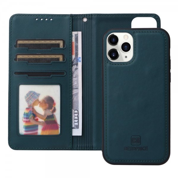 Betopnice iPhone 11 Pro Etui Avtagbart Deksel 005 Blå