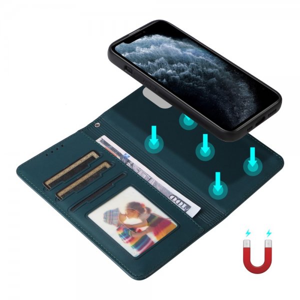 Betopnice iPhone 11 Pro Etui Avtagbart Deksel 005 Blå