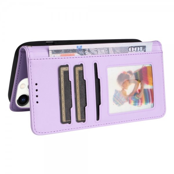Betopnice iPhone 11 Pro Etui Avtagbart Deksel 005 Lilla