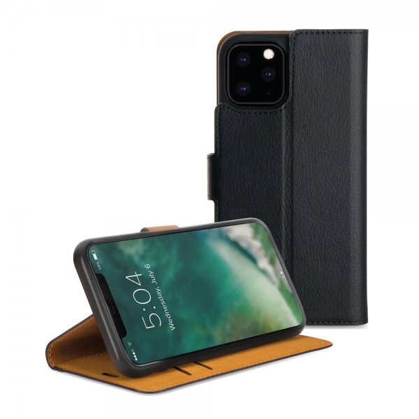Xqisit iPhone 11 Pro Etui Slim Wallet SelecTion Svart