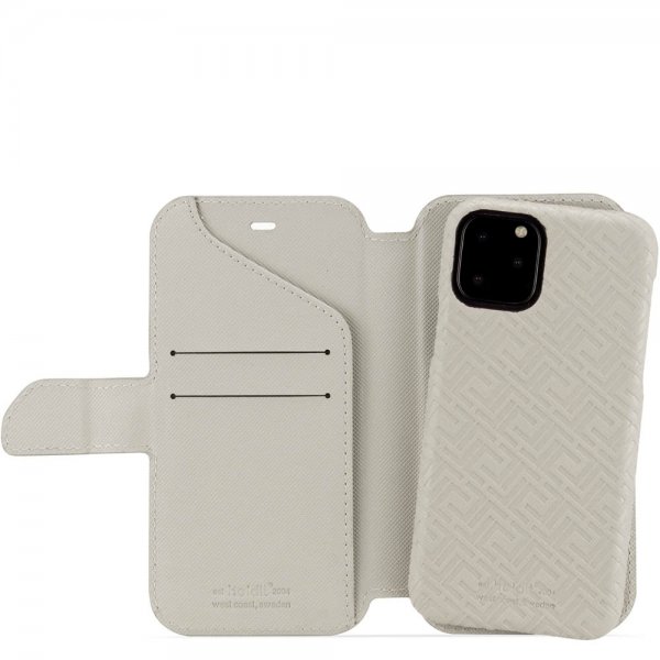 holdit iPhone 11 Pro Etui Stockholm Löstagbart Deksel Celia Taupe