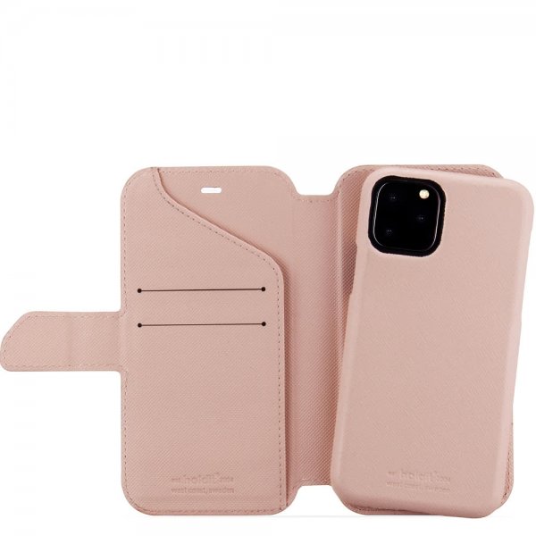 holdit iPhone 11 Pro Etui Stockholm Löstagbart Deksel Rosa