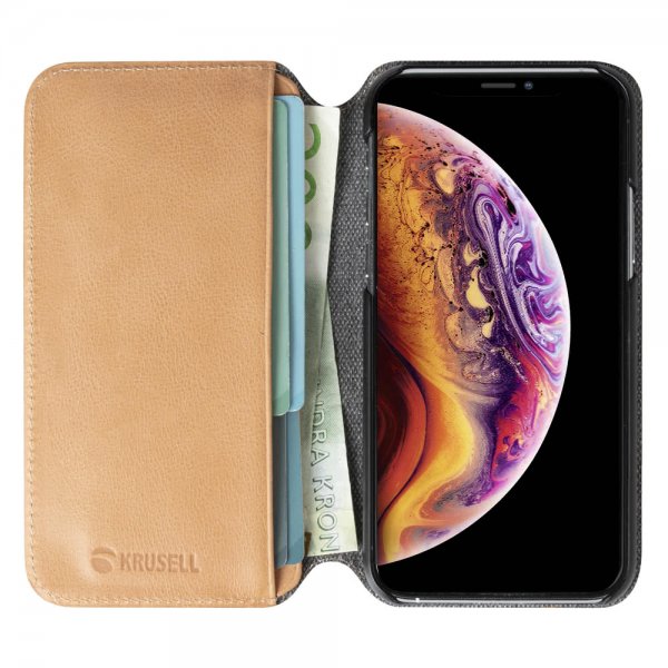 Krusell iPhone 11 Pro Etui Sunne PhoneWallet Vintage Nude