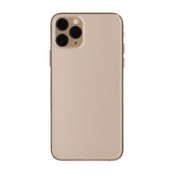iPhone 11 Pro Max Bakside med Komplett Ramme Premium - Gull