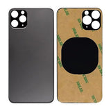 IPhone 11 Pro Max Baksideglass med selvklebende teip - svart