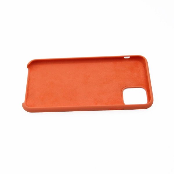iPhone 11 Pro Max Deksel Silikon Oransje