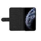 Rvelon iPhone 11 Pro Max Etui Detachable Wallet Case Svart