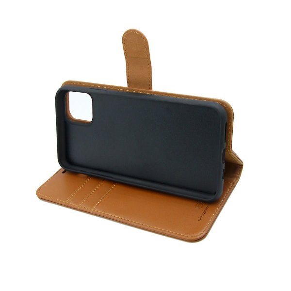 iPhone 11 Pro Max Etui Detachable Wallet Case Brun