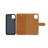iPhone 11 Pro Max Etui Detachable Wallet Case Brun