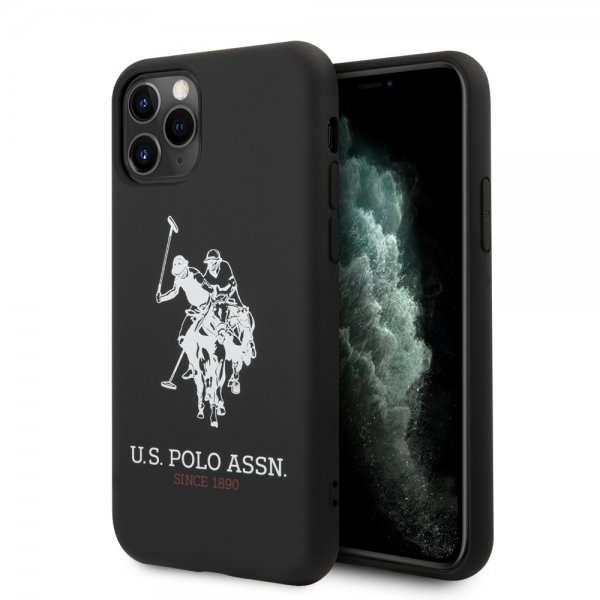 U.S. Polo iPhone 11 Pro Max Deksel Big Logo Svart