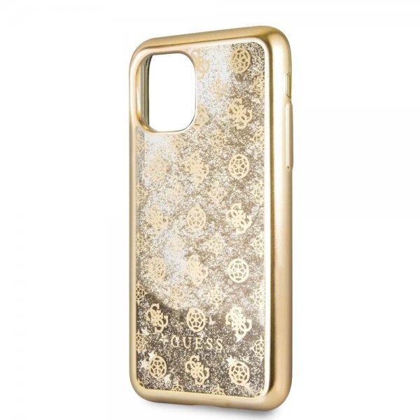 Guess iPhone 11 Pro Max Deksel Glitter Cover Gull