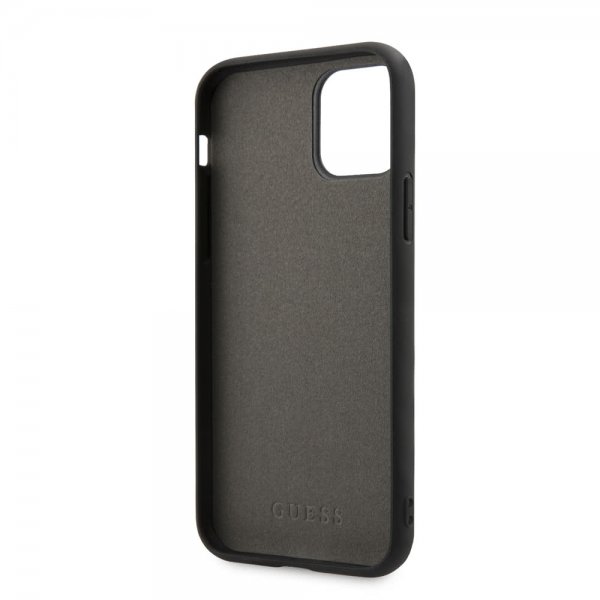 Guess iPhone 11 Pro Max Deksel Iridescent Cover Sølv