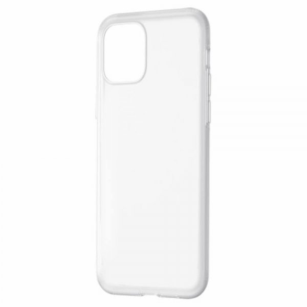 Baseus iPhone 11 Pro Max Deksel Jelly Liquid Silica Gel Hvit