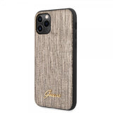 Guess iPhone 11 Pro Max Deksel Lizard Gull