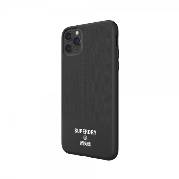 Superdry iPhone 11 Pro Max Deksel Moulded Case Canvas Svart