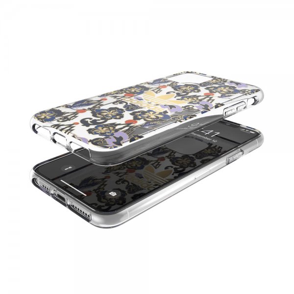Adidas iPhone 11 Pro Max Deksel OR Clear Case CNY AOP