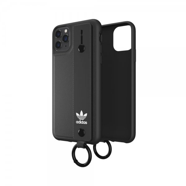 Adidas iPhone 11 Pro Max Deksel OR Hand Strap Case Svart