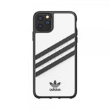 Adidas iPhone 11 Pro Max Deksel OR 3 Stripes Snap Case PU FW19 Hvit Svart