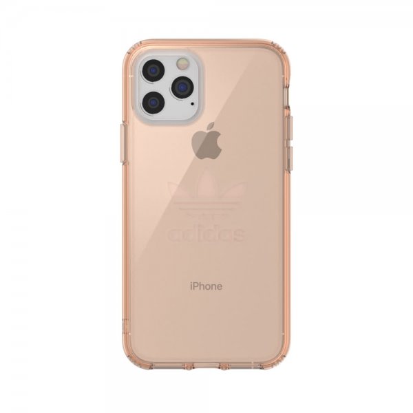 Adidas iPhone 11 Pro Max Deksel OR Protective Clear Case FW19 Rosegull
