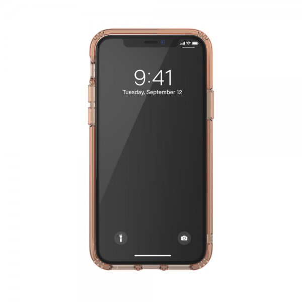 Adidas iPhone 11 Pro Max Deksel OR Protective Clear Case FW19 Rosegull