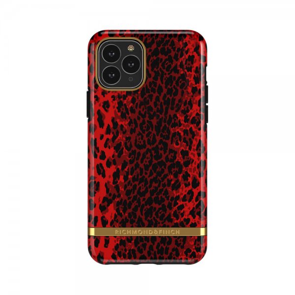 Richmond & Finch iPhone 11 Pro Max Deksel Red Leopard