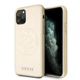 Guess iPhone 11 Pro Max Deksel Saffiano Cover Gull