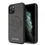 Guess iPhone 11 Pro Max Deksel Saffiano Cover Svart