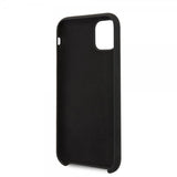 Guess iPhone 11 Pro Max Deksel Silikoni Cover Vintage Svart