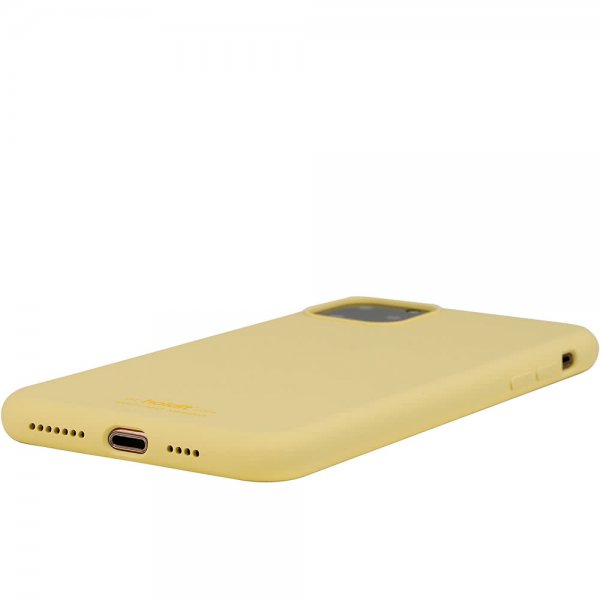 holdit iPhone 11 Pro Max Deksel Silikon Gul