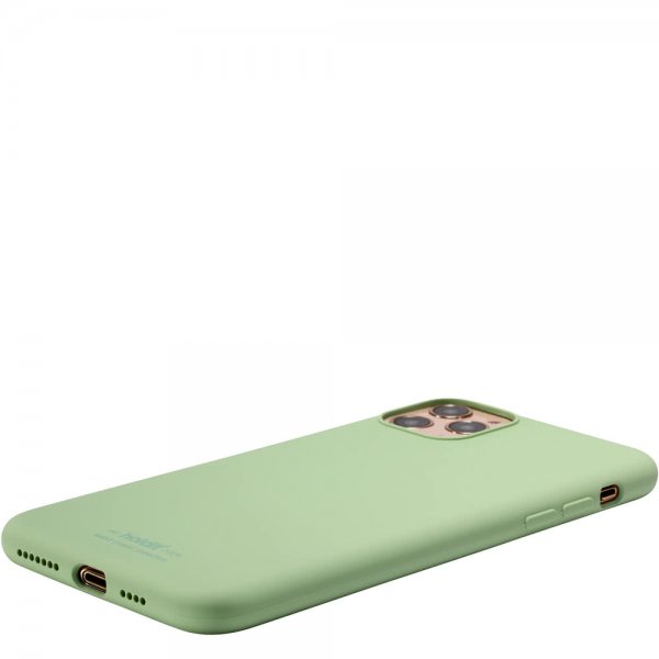 holdit iPhone 11 Pro Max Deksel Silikon Jade Green
