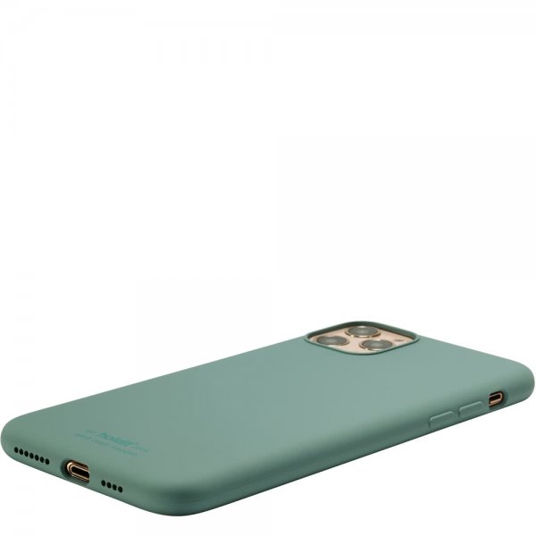 holdit iPhone 11 Pro Max Deksel Silikon Moss Green