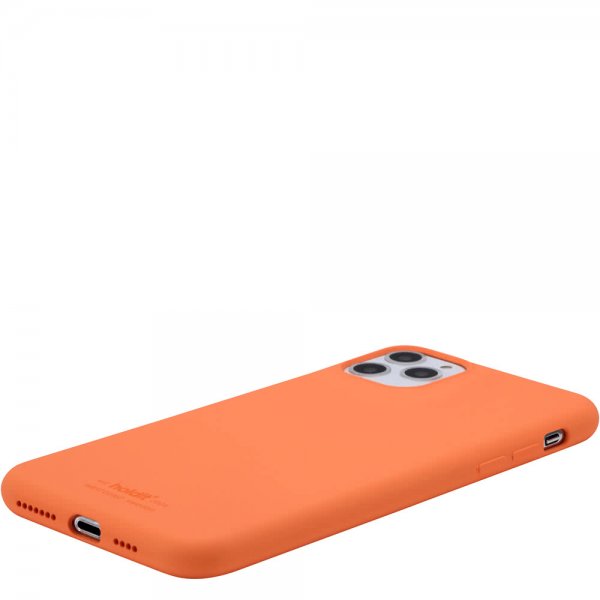 holdit iPhone 11 Pro Max Deksel Silikon Oransje