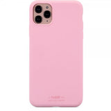 holdit iPhone 11 Pro Max Deksel Silikon Rosa