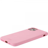 holdit iPhone 11 Pro Max Deksel Silikon Rosa