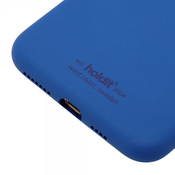 holdit iPhone 11 Pro Max Deksel Silikon Royal Blue
