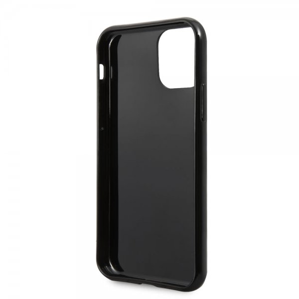 Guess iPhone 11 Pro Max Deksel Solid Glitter Cover Svart