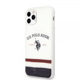 U.S. Polo iPhone 11 Pro Max Deksel Tricolore Hvit
