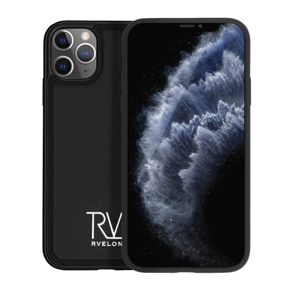Rvelon iPhone 11 Pro Etui Detachable Wallet Case Svart