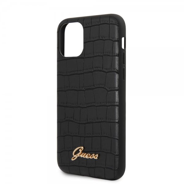 Guess iPhone 11 Pro Deksel Croco Svart