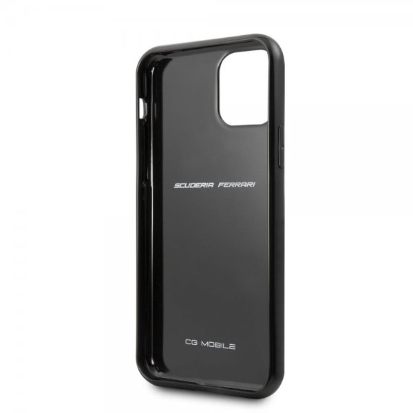 Ferrari iPhone 11 Pro Deksel Karbonfibertekstur Svart