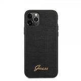 Guess iPhone 11 Pro Deksel Lizard Svart
