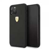 Ferrari iPhone 11 Pro Deksel med Logo Svart
