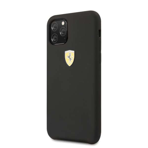 Ferrari iPhone 11 Pro Deksel med Logo Svart
