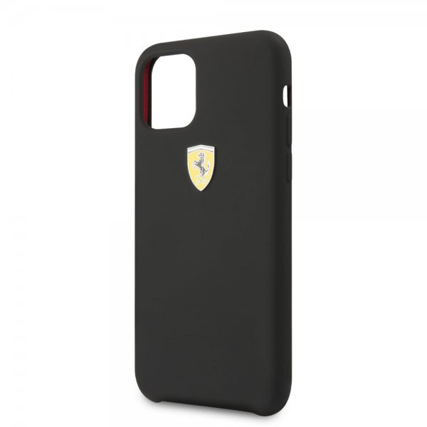 Ferrari iPhone 11 Pro Deksel med Logo Svart