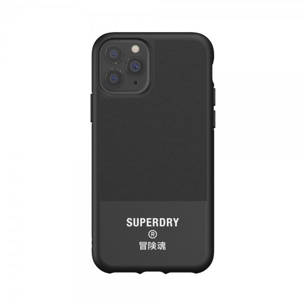 Superdry iPhone 11 Pro Deksel Moulded Case Canvas Svart