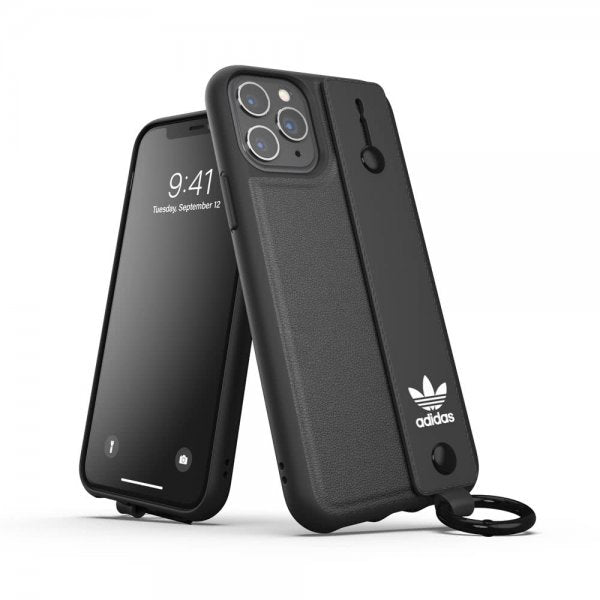 Adidas iPhone 11 Pro Deksel OR Hand Strap Case Svart